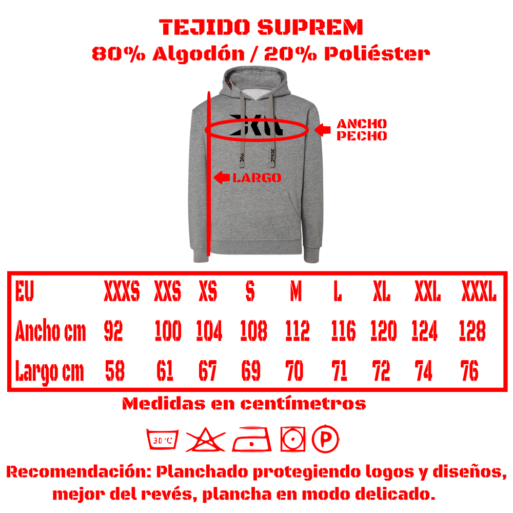 TALLAS-CANGU-UNISEX